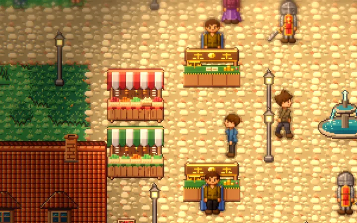 The Grand Bazaar plaza in Varrow